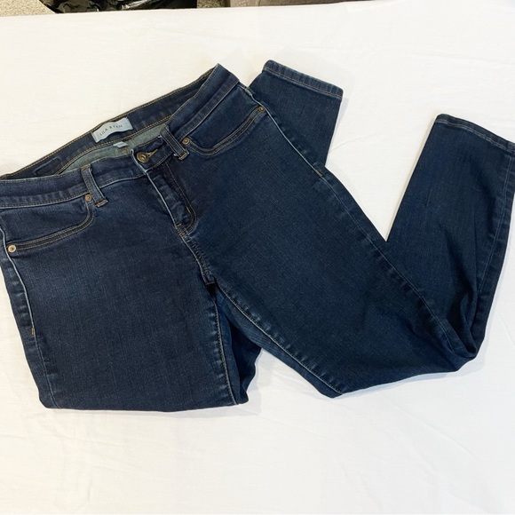 Lila Ryan Dark Wash Skinny Jeans 29P Petite Stretch Denim - Picture 2 of 6